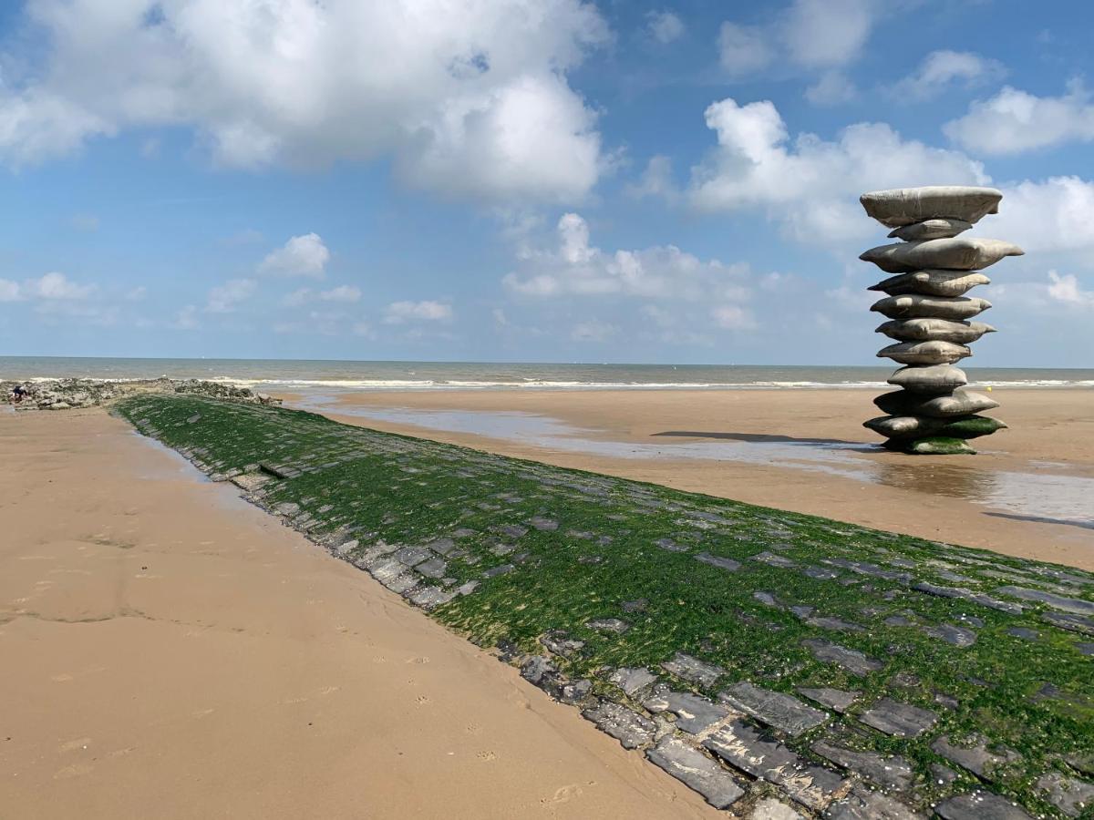 Top Appartement Met Garage "Au Franelle" Oostende Eksteriør bilde